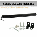20inch 1200W Led Light Bar Dual Row Spot Flood Combo Work UTE Truck SUV ATV  Ew