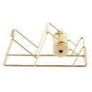 Desktop Tape Dispenser, Wire Metal, Beautiful Desk Accessory Classically De W8N9