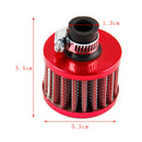 New 12mm Mini Cone Pvc Valve Racing Air Intake Crank Case Breather Filter Random