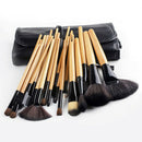 Pro 24 Pcs Makeup Brushes Cosmetic Tool Kit Eyeshadow Powder Brush Case B JPP