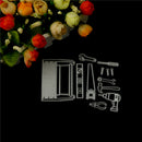 Brief 12pcs Necessities in Tool Box Cutting Dies DIY Scrapbooking Photo CraftLJ