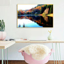 Full Round Drill Diamond Drawing Lake Forest Landscape DIY Painting Kit