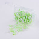 100pcs dental prophy cup rubber polish brush polishing tooth latch type 4 web OZ