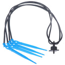 Irrigation System Distribution 2/4 Elbow Arrow Dripper 2/8 L/H Drip Emitters  BX