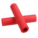 Bike Grips UltraLight Silicone Material Handlebar MTB Bicycle Grip(Red)