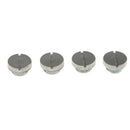 4Pack Chrome Brass Water Cooling G1/4 Plug for Computer Water Cooling