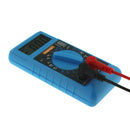 Mini DMM Digital Multi Meter OHM Test Voltmeter Ammeter with Buzzer (Blue)