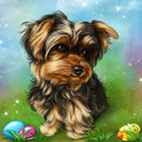Full Round Drill Picture DIY Costume Dog Diamond Painting Poster (W566)