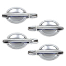 Chrome Door Handle Cover Cup Trim fit for Mitsubishi Outlander sport RVR 11-14