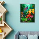 5D DIY Full Drill Diamond Painting Cartoon Flower Cross Stitch Embroidery