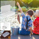 Plastic Fishing Lure Hook Tackle Storage Box 5 Compartment Organizer Case