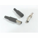 30Pcs 2.1 x 5.5mm Solder Male Barrel Tip DC Power Plug Jack Connector Adapter