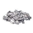 metal Foldable Rotating Cabinet Door Hinge 1-inch 50 Pcs M9J5