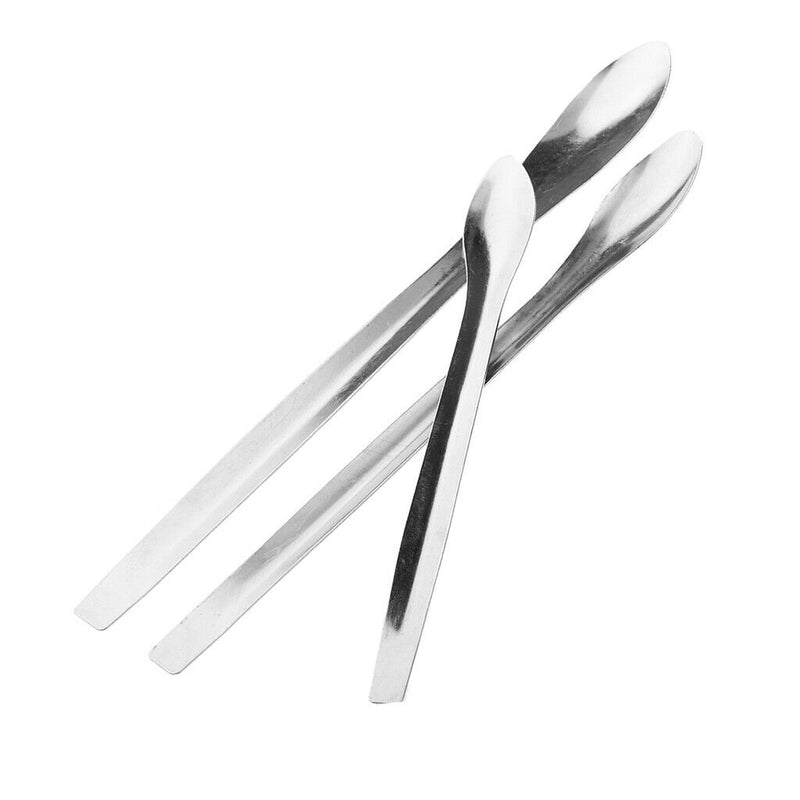 3 Sizes Stainless Steel Lipstick Making Spoons DIY Lip Balm Scoops Dispensing