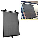 2 Pcs Car Side Window Baby Sun Shade Retractable Shield Cover Roll Curtain Visor