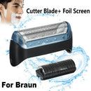 Shaver/Razor Foil & Cutter Blade Replacement For Braun 10B/20B/20S, Shaver