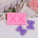 Bow-knot Silicone Fondant Mold Bake Cake Border Decor Sugar Icing Paste Mould M&