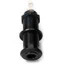 Guitar Bass Battery Holder Cover Box 9Volt with Input Output Jack Black
