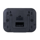 Practical Digital Thermometer Temperature Meter Alarm Clock Calendar WHITE