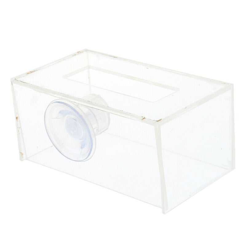 Aquarium Fish Tank Transparent Circle Ring Fish Feeding Floating Food Tray,