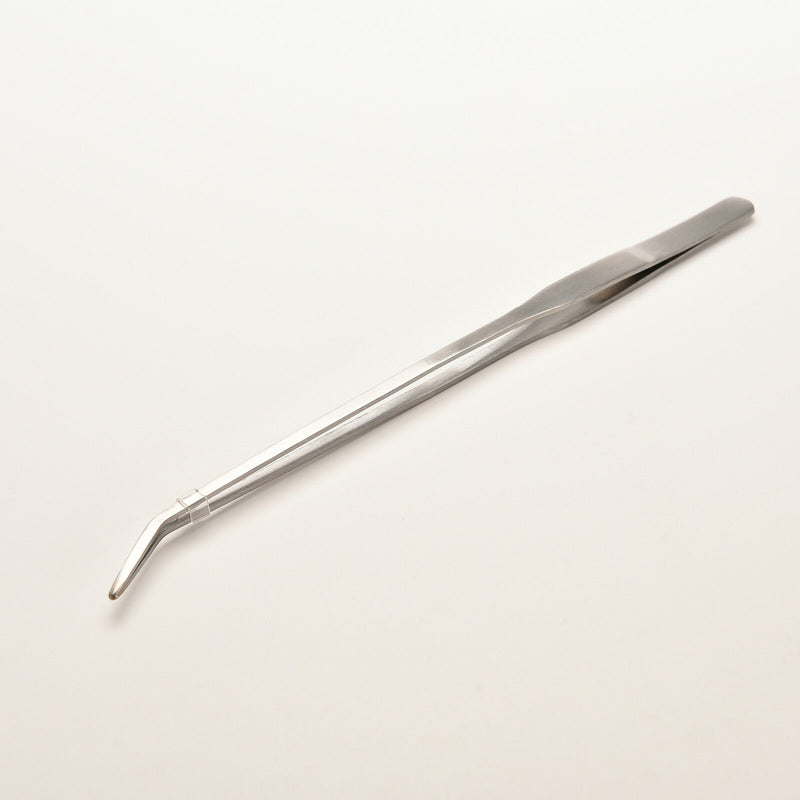 New Aquarium Live Plant Tank Curve Stainless Steel Scissors Tweezers 27CM  ME