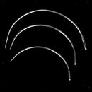 3 Pieces Curved Needles Sewing, Leather Repair Tool Craft Sewing Decoration