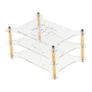 2Set Clear Acrylic Cluster Case 2 Layer Shelf Stack For Raspberry Pi 3/2