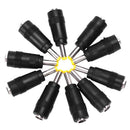 2.1 x 5.5mm Female to 4 x 1.7mm Male AC DC Power Connector Adapter Laptop 1
