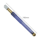 Diamond Non Slip Plastic Handle Steel Cutting Blade Oil Feed Glass Cutter