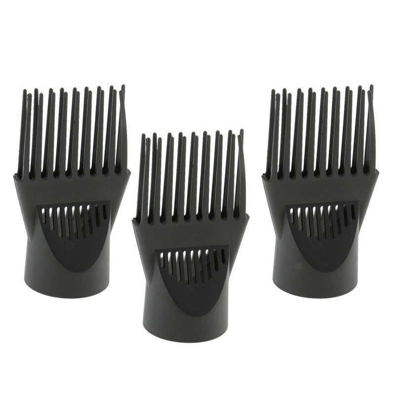 3 Pieces Hair Dryer Diffuser with Comb Design - Plastic Blow Dryer Diffuser Comb