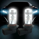 Cree 2 x 9005 HB3 H10 6000K 100W LED Bulb Projector Fog Driving Light