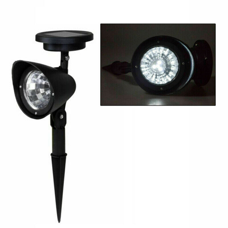 2X Solar Spot Light Outdoor Garden Lawn Landscape LED Spotlight Path Lamp MMI