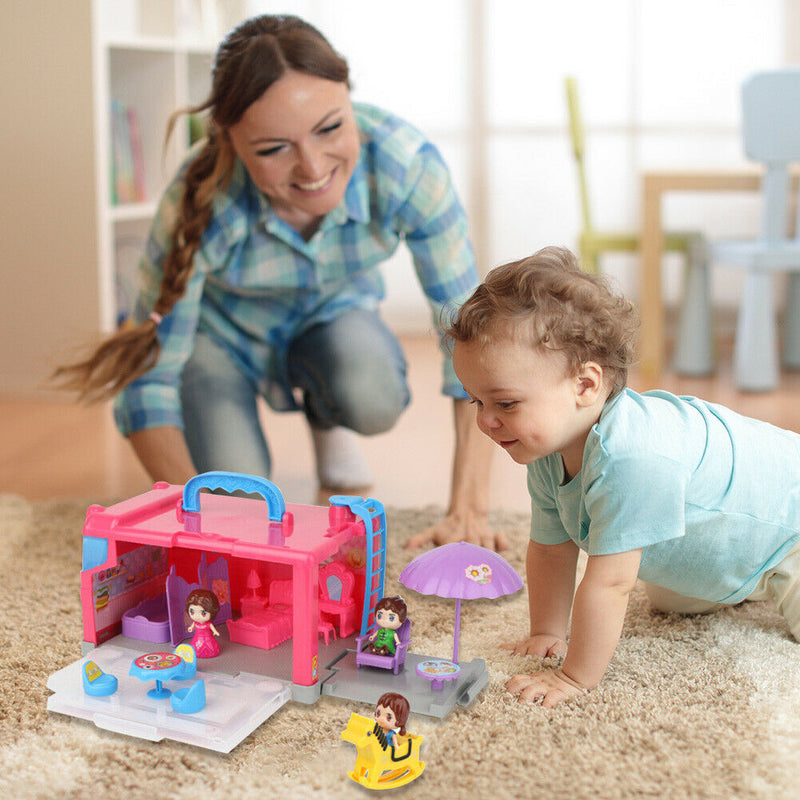 20pcs/Set Cute DIY Assembly Handheld Storage Box Kids Children Girls Princess