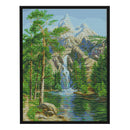 Landscape Cross Stitch Embroidery Kits DIY 11CT Stamped Needlework (F783)