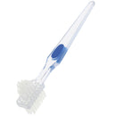 Double Side Denture Brush Ultra Soft Bristle Head False Teeth Toothbrush Oral Nw