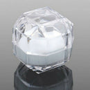 30X Jewelry Package Ring Earring Box Acrylic Transparent Wedding Packaging BOXES