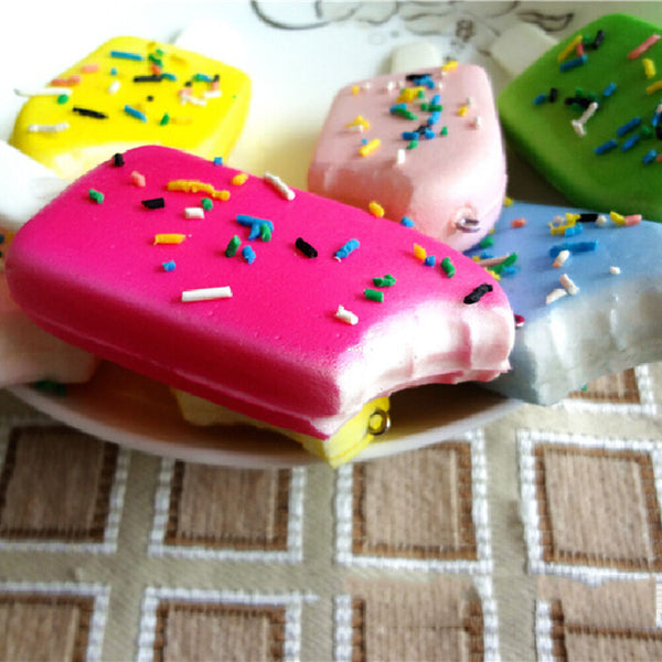 Sprinkles  sicle Phone Straps Soft Bread Scented Key Chains Giftsã€NME