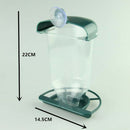 Glass Window Bird Feeder Suction Up Watch View Birds   Dispenser Auto Feeding