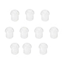 10 Pack of Replacement Rubber Mushroom Style Radio Eartips Earbud Tips for