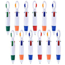 Shuttle Pens Retractable - Pack Of 12, Four Neon Color Pens in One,With Car X6J4