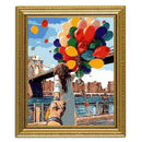 Romance Balloons DIY Oil Painting Paint By Numbers Kit No Frame Beginner Crafts
