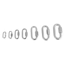 New Stainless Steel Quick Link Marine Grade Carabiner Lock SWL 450KG 5mm