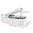 Mini Handy Hand-Held Manual Operation Portable Sewing Machine Travel Use`US