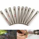 10 x Diamond Holesaw Tile Glass Slate Porcelain Marble Drill Bits Tool 6mm