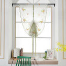 Fruit Rural Watermelon Embroidery Series Rome Bedroom Balcony Curtain