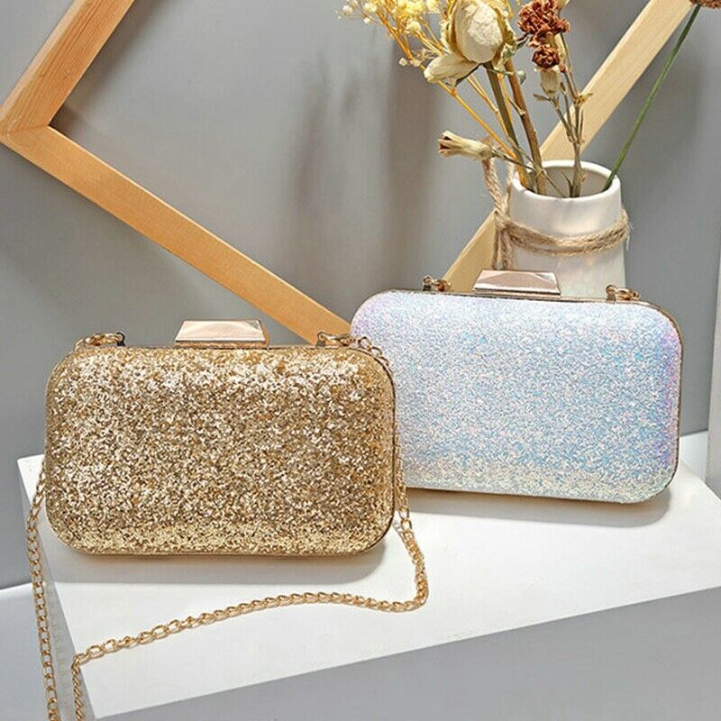 Women Evening Bag Wedding Party Bag Diamond Rhinestone Clutches Crystal Bli F7X4