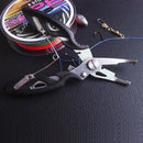 Portable Fishing Pliers Scissors Line Cutter Hook Tackle Accessories Spor IQU