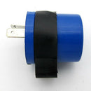 Motorbike Beeper 2-pin Buzzer Flasher Relay Indicator DC 6V 12V Blue