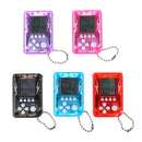 Mini Classic Game Machine Handheld Nostalgic Brick Game Console With Keychain OZ