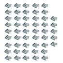50pcs No.4 U Nuts Car Interior Auto Door Trim Panel Fastener Clip U Type Nuts